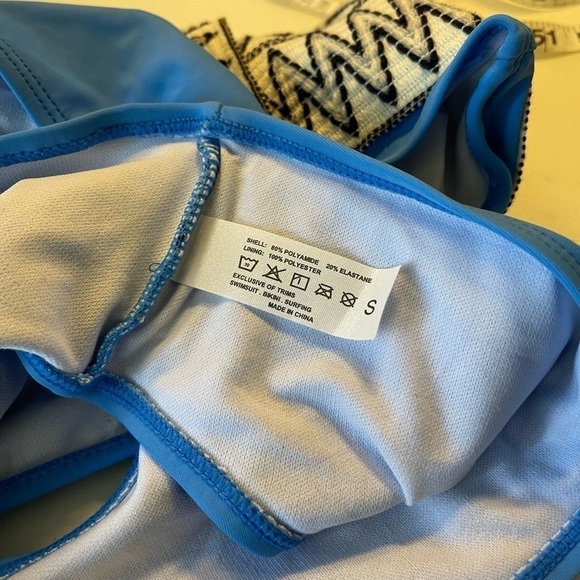 Exclusive Of Trims 2pc Unique And Trendy Bikini Swimsuit. Size S. D/5/A1444 - Picture 7 of 8